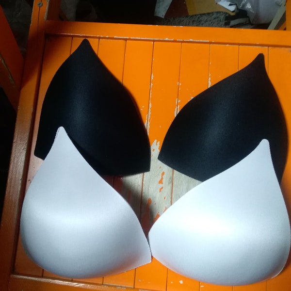 Triangle bra cups push-up size S-M