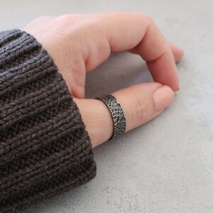 Antique Style Medieval Wedding Band Set Baroque Couples Vine Engagement ...