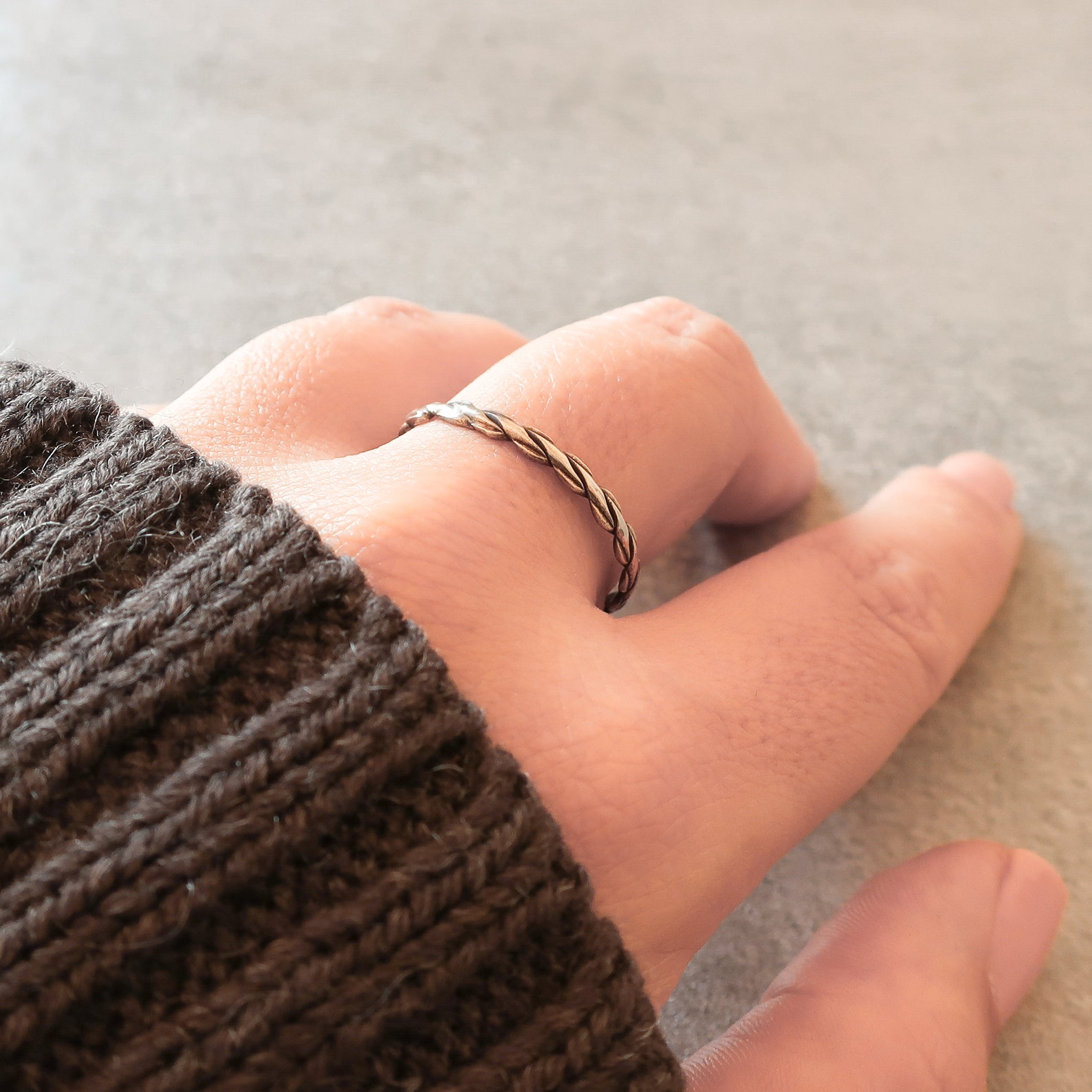 His and Hers Medieval Style Wedding Bands Silver Couples Ring Set Irish ...