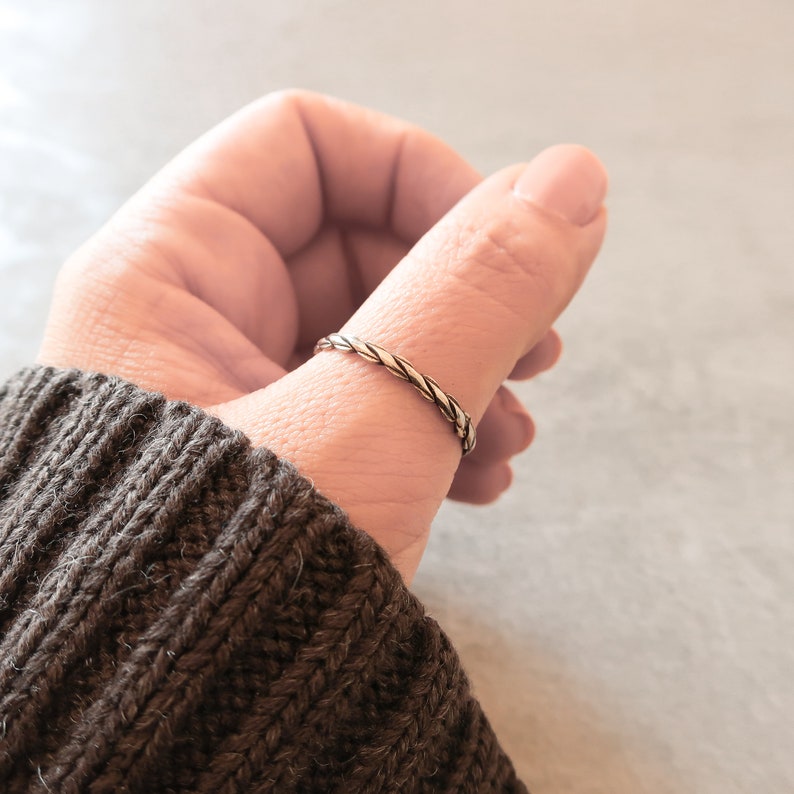 His and Hers Medieval Style Wedding Bands Silver Couples Ring Set Irish ...