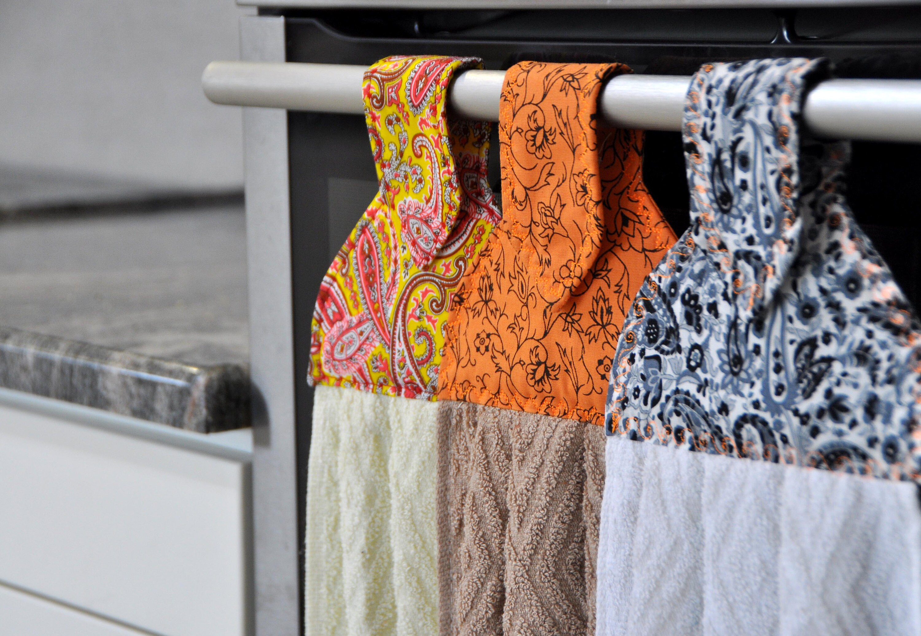 Kitchen towel 1 Hanging hand towel Oven towel Kitchen Etsy