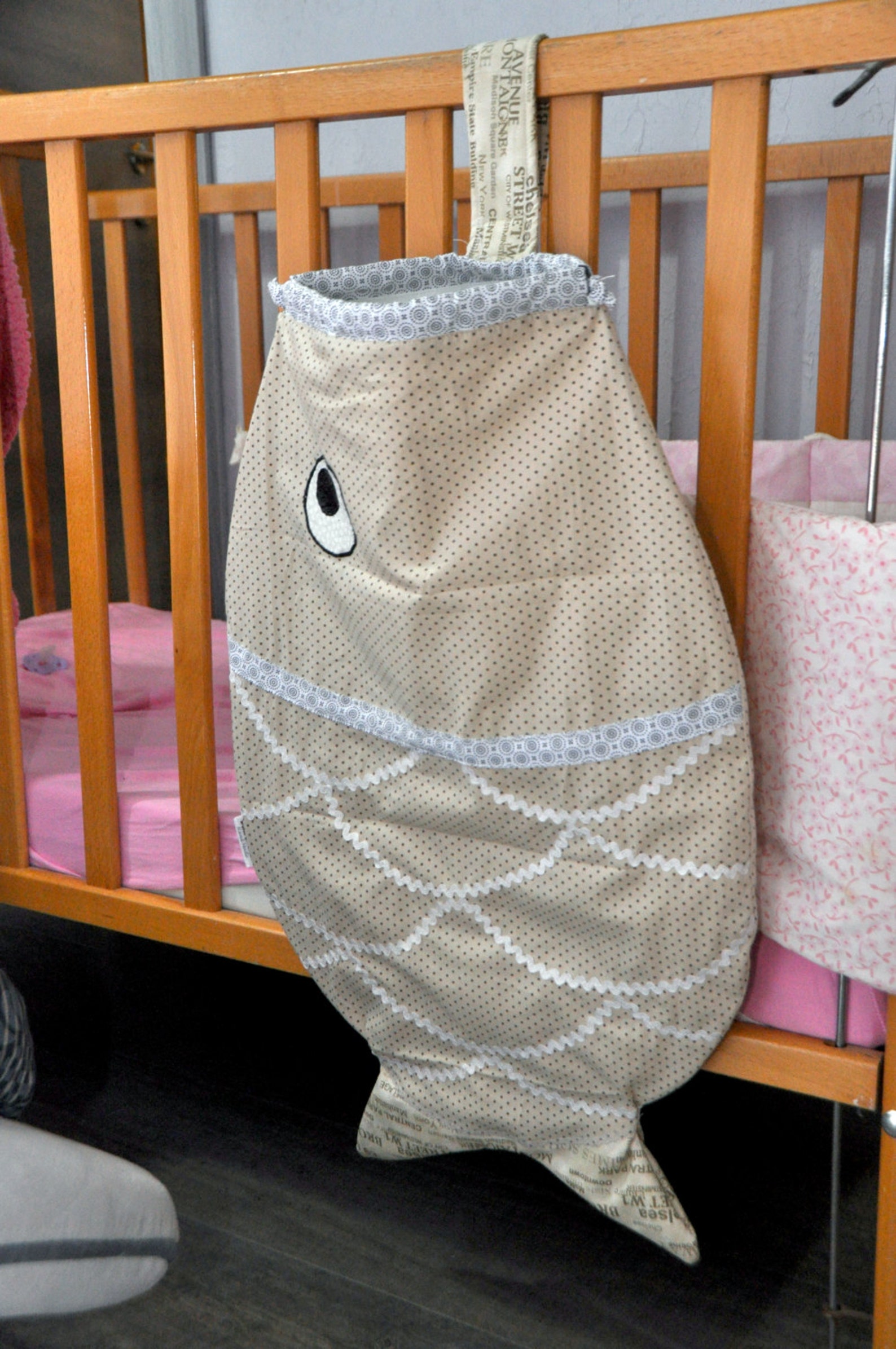 Hanging Laundry Bag Laundry Bag Pink Laundry Tote Pink Etsy