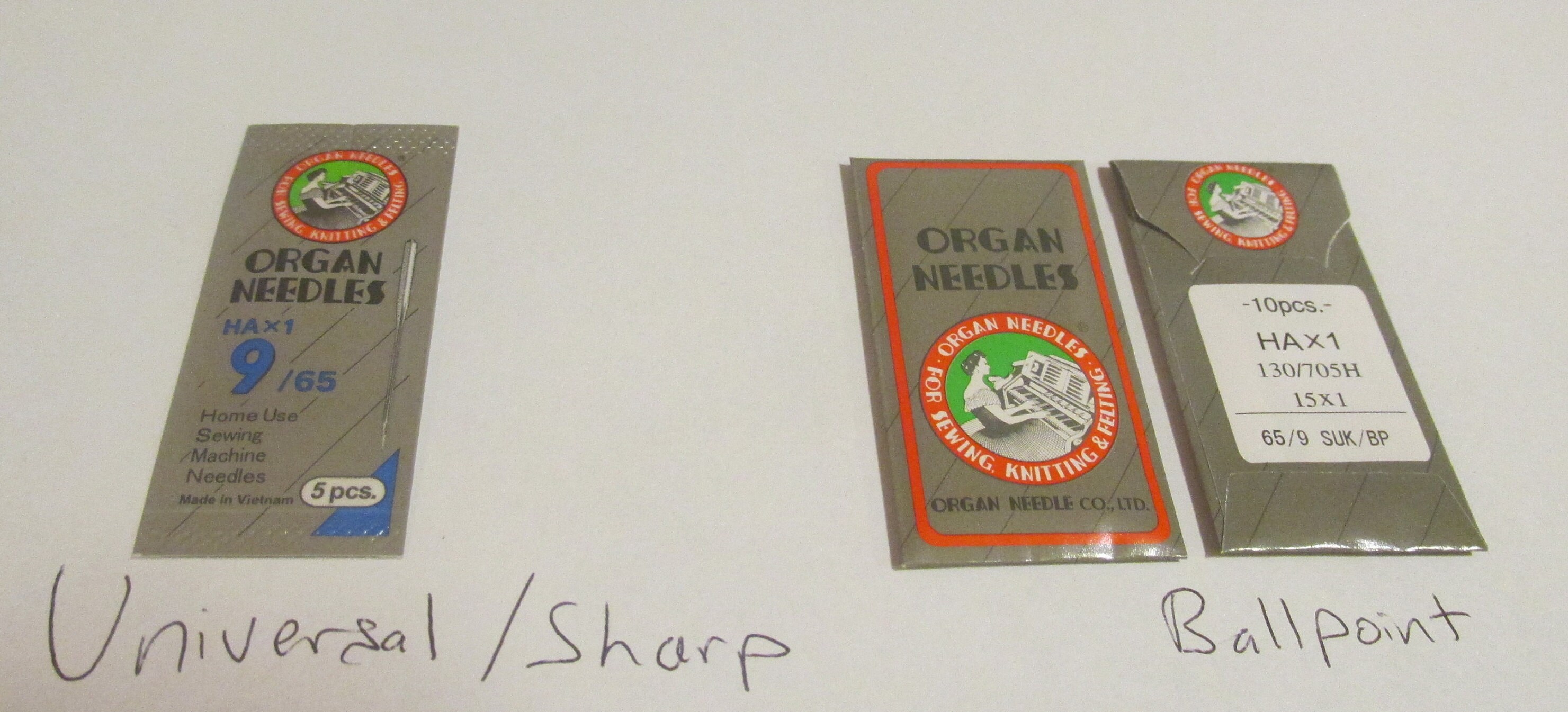 Organ Sewing Machine Needles Home-use Size 110/18-10 pcs per Pack