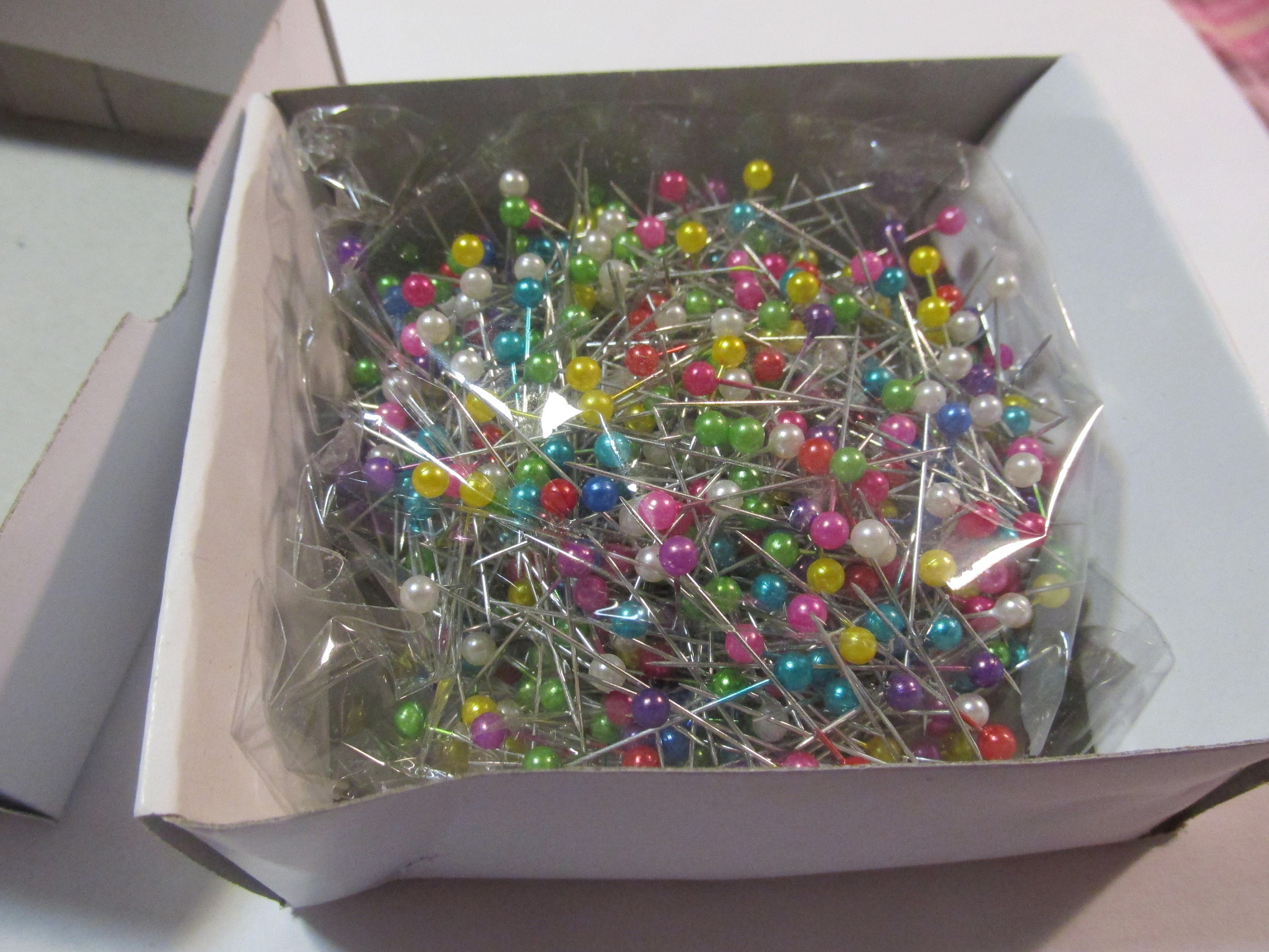 Pearl Head Sewing Pins Straight Pins Steel Pins 1.25 Etsy UK