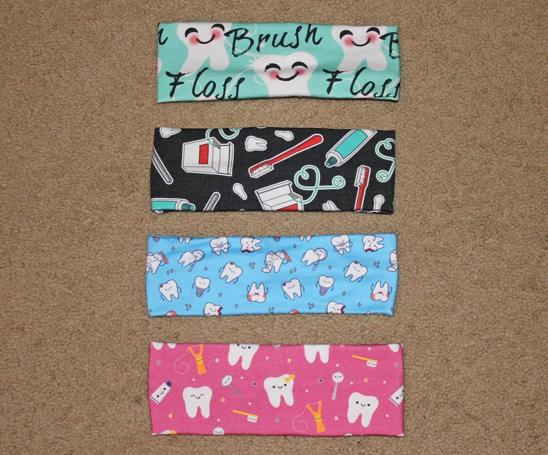 Dental Hygenist Headband Dental Assistant Wide Headband Pediatric