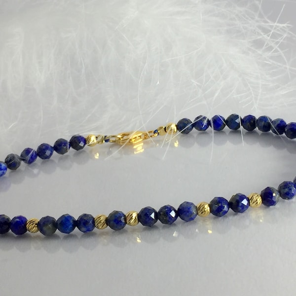 LapisLazuli feine edelstein Armband