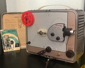 1950s Kodak Brownie 500 Movie Projector with Original Box and Instructions