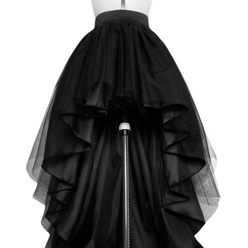 High Low Tulle Skirt Asymmetrical Taffeta Skirt Dip Hem Tutu - Etsy