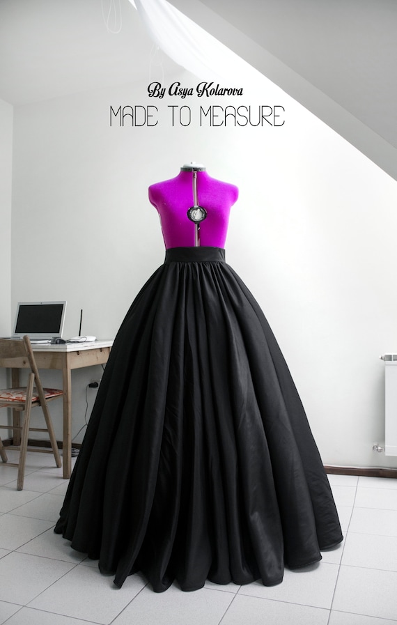 EMILY SHALANT Taffeta Ballgown Skirt - ShopStyle