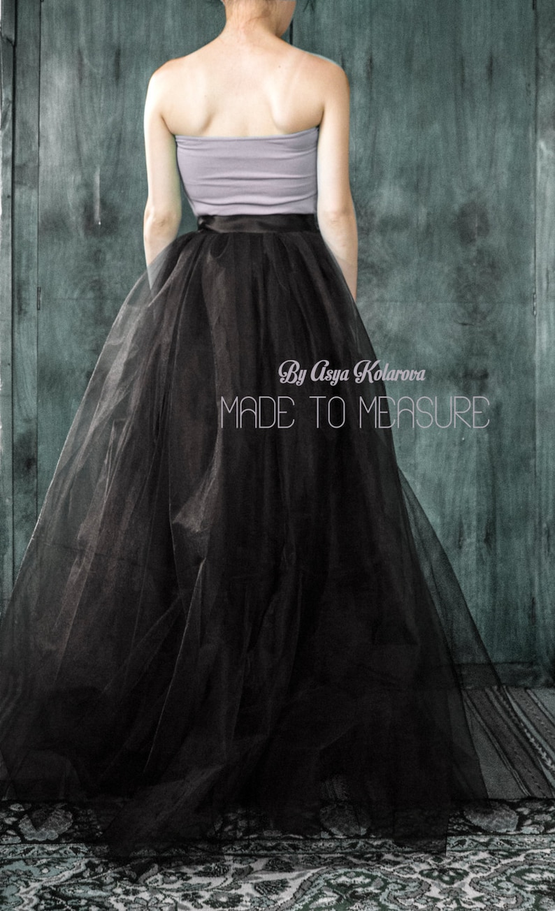 black ball gown skirt separate