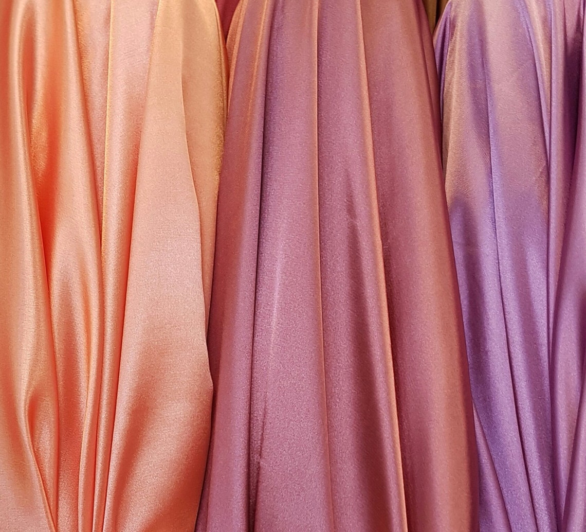 Dusty Rose Satin Skirt Pleated Skirt Lace Skirt Ball Gown | Etsy