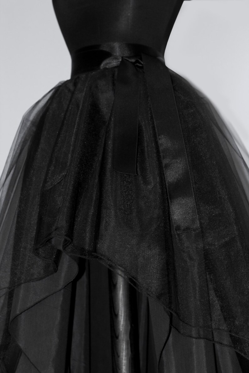high low tulle
