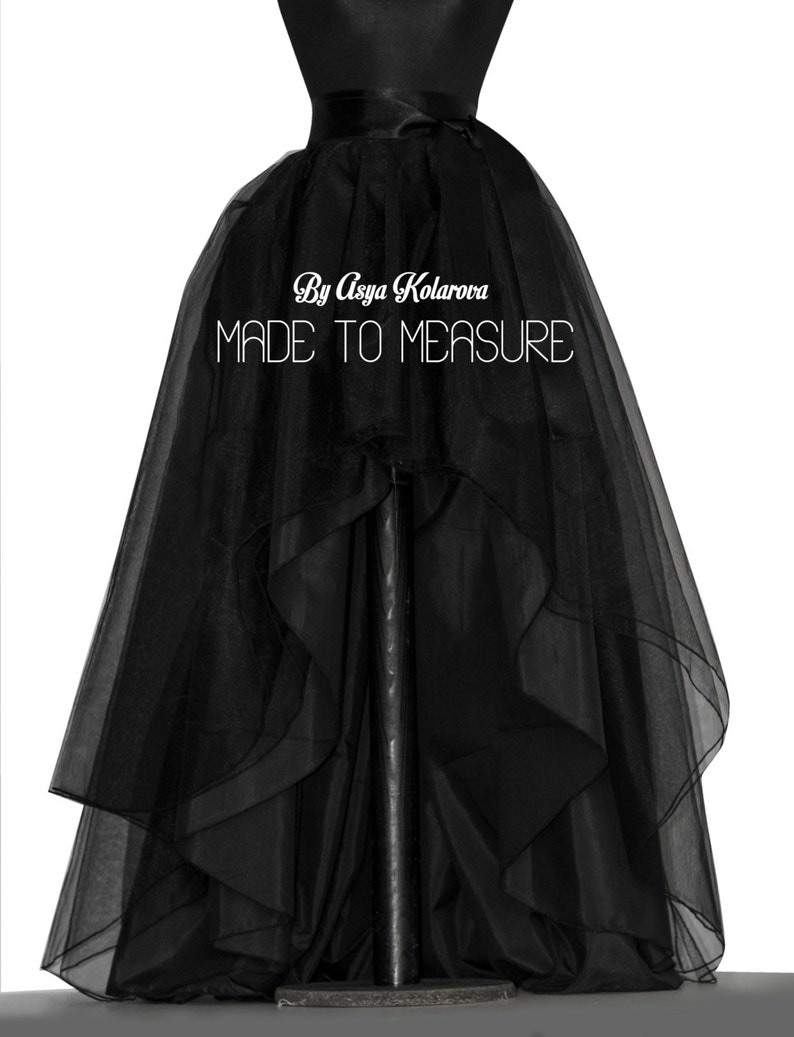 high low tulle