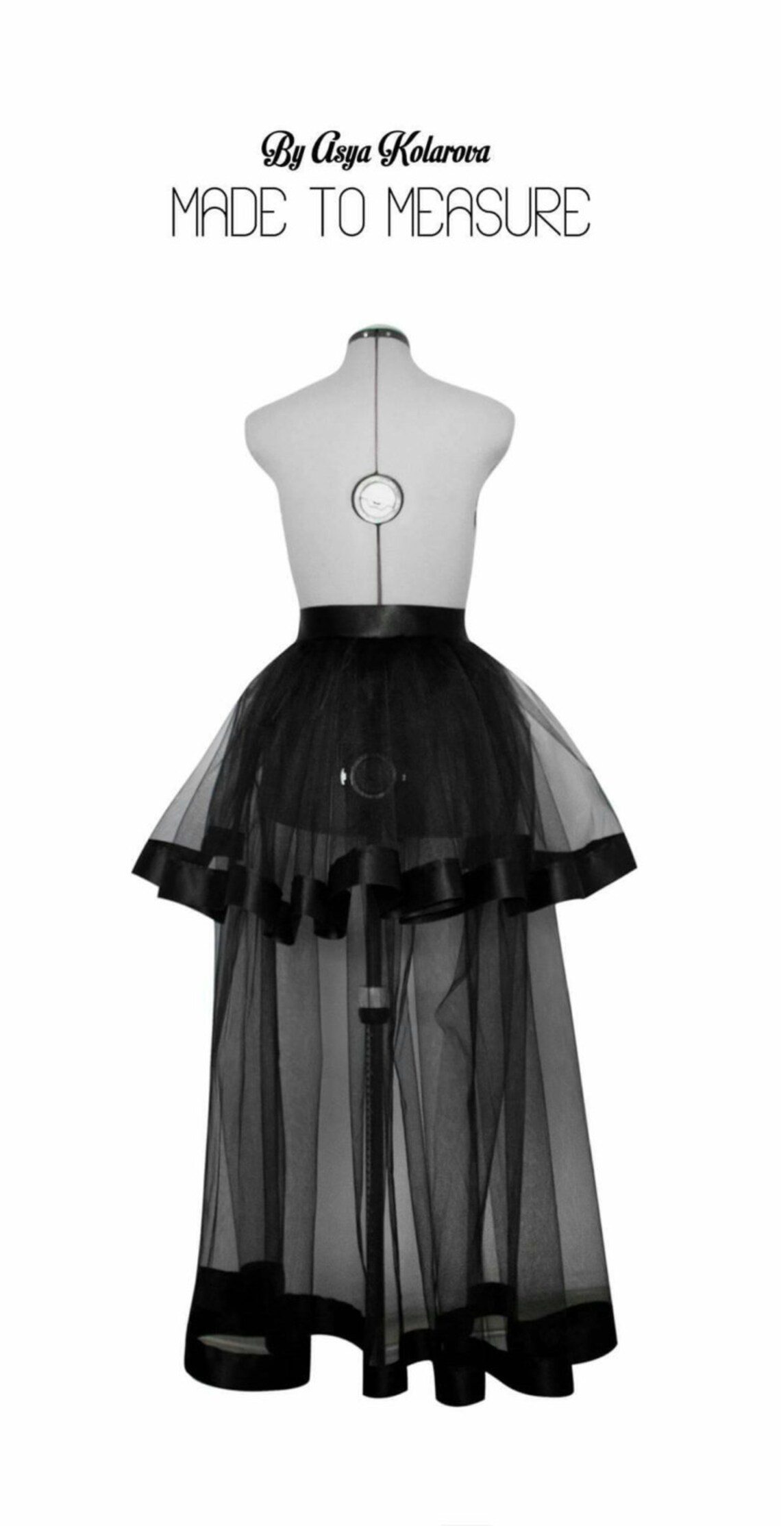 Black Tulle Bustle Overskirt Detachable Skirt Bridal Train Etsy