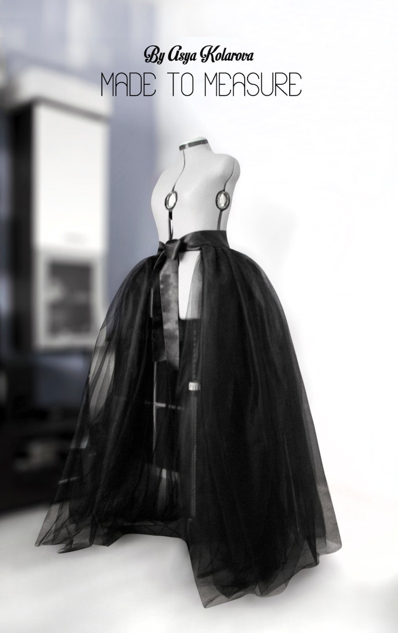 detachable tulle