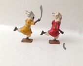 Vintage Britains Lead Toy Soldiers Arabs of the Desert with Swords