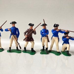 BRITAINS SUPER DEETAIL Japanese Toy Soldiers Set 6 Painted Plastic FREE SHIP