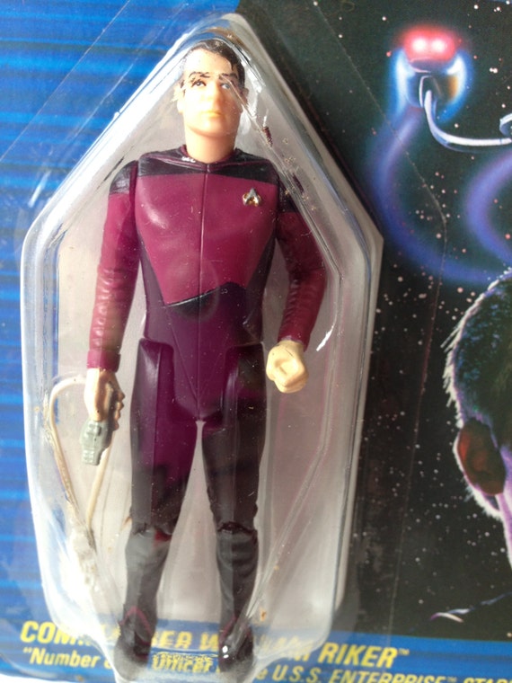 Unopened Star Trek The Next Generation Action Figure 1988 Galoob