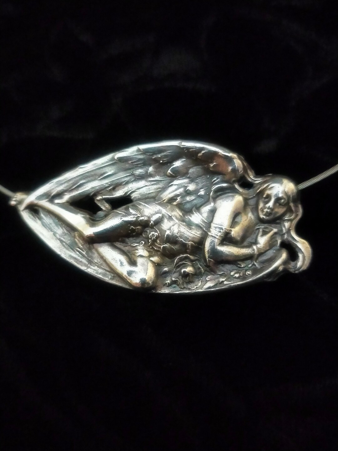 Colgante De Plata 925 Ángel Calado - Venta Mayorista De Joyería