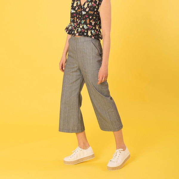 Black and White Striped Jeans Etsy