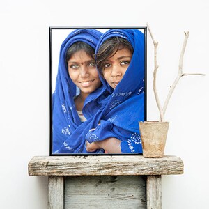 Cartel 'Hermanas azul'