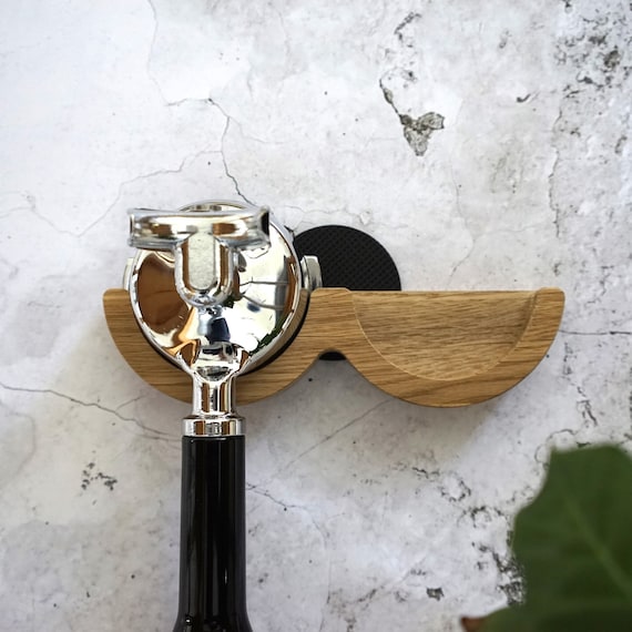 Zweifache Siebträger Wandhalterung - Pucksiebhalter für 58mm E61 Siebträger - perfekt für Kaffeeliebhaber