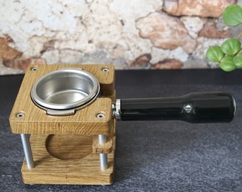 Sabotagestation - 58 mm E61 - Siebträger - Tamperstation - Kaffeestation - Nivellierung