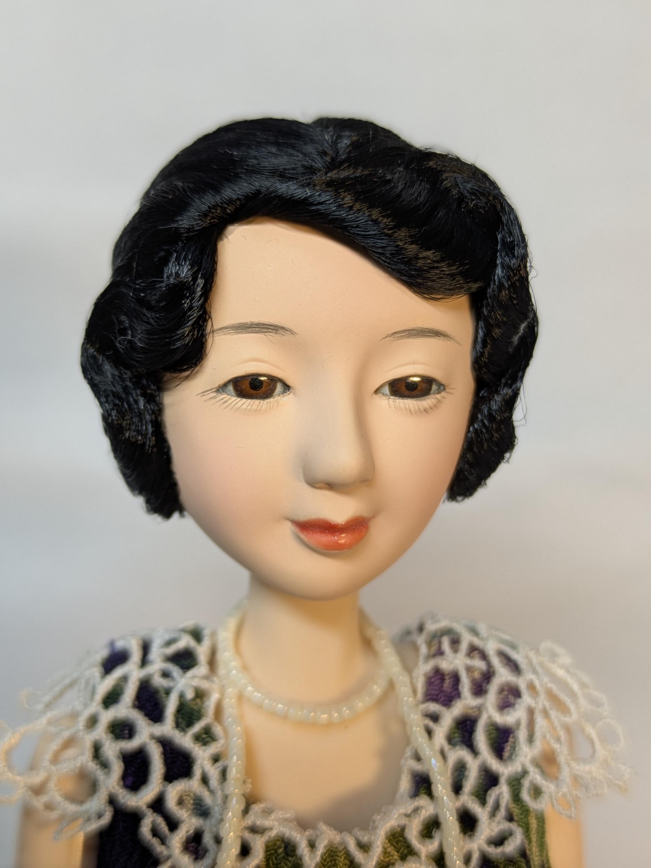 手足稼働　胡粉ヘッド付ドール　芸者『真琴』1/6ドール、ドール本体とスタンドのみ 手足稼働 胡粉ヘッド付ドール 芸者『真琴』1/6ドール、ドール本体と