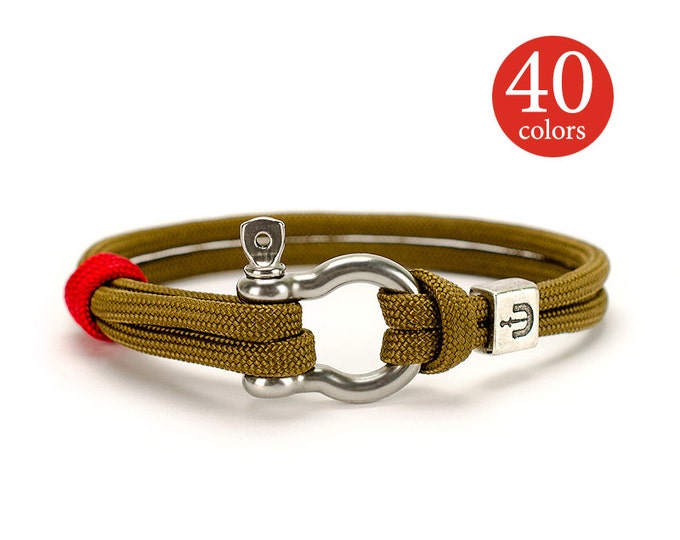 Nautical Jewelry Nautical Bracelet Sailor Bracelet Mens Etsy