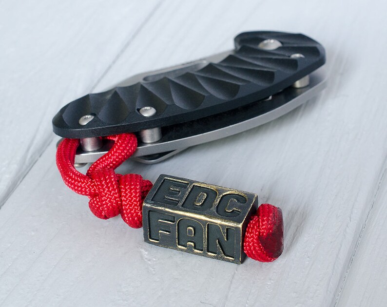 Bead for fans of EDC Bronze bead for EDC things. Big heavy | Etsy