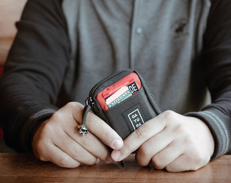 EDC tactical wallet EDC wallets for men from Cordura. For Etsy