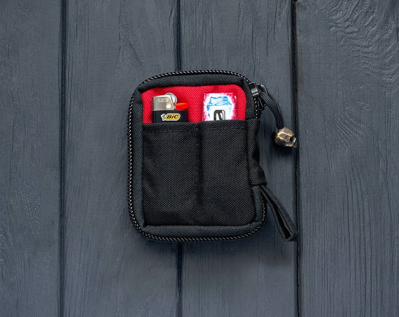 Small pocket organizer tools and flashlights 81 colors! For keys Small EDC pocket pouch organizer from Cordura knifes