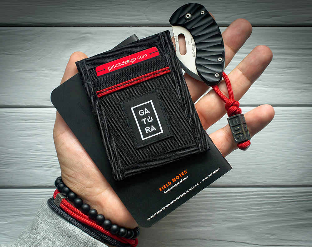 Credit card holder EDC business card holder from Cordura. 3 Etsy