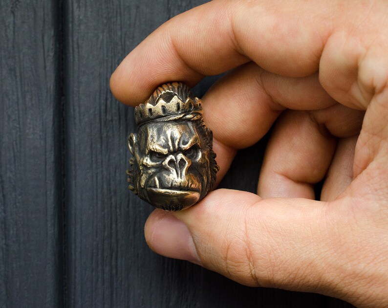 Gorilla Face Paracord Beads Wild Monkey Paracord Beads of Etsy