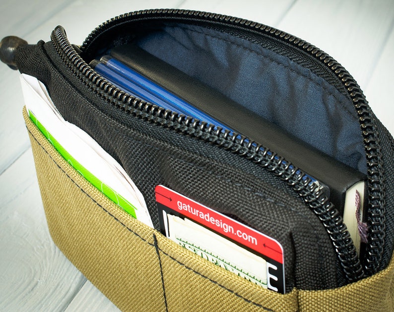 Travel organizer Small travel document organizer from Etsy