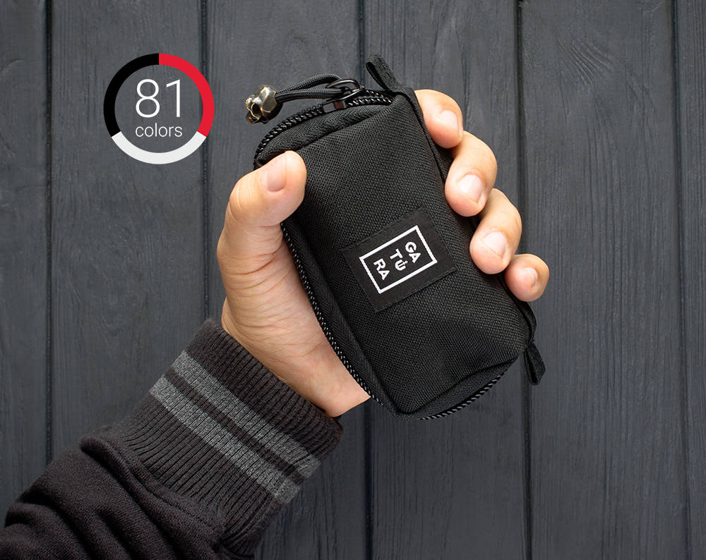 Mens zipper pouch EDC nylon pouch from Cordura. For keys Etsy