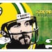Aaron Rodgers Packers Cross Stitch Printable Needlework Pattern - DIY Crossstitch Chart, Relaxing Hobby, Instant Downlo