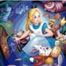 Classic Alice in Wonderland Cross Stitch Printable Needlework Pattern ...