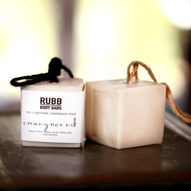 Rice Milk Soap Bar. 100 Natural Organic Plant Based. For Etsy
