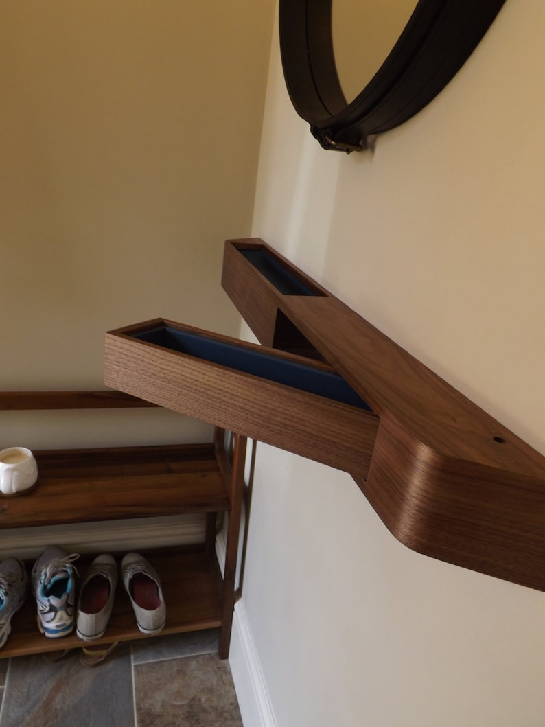 Floating Shelf / Floating Side Board / Floating Table, Mid Century