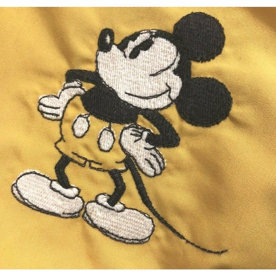 Vtg annees 70 Walt Disney Productions Mickey Mouse jaune veste a capuche manteau metal fermeture eclair L Etsy France
