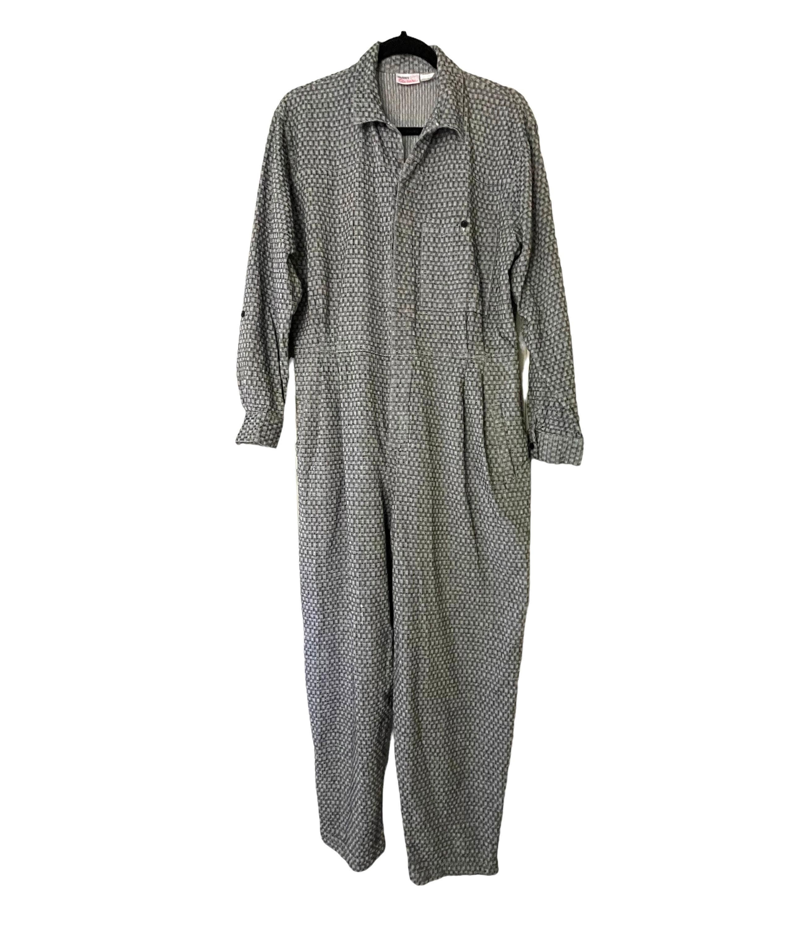 True Vintage 80s Avon Fashions One Piece Cotton Jumpsuit Women