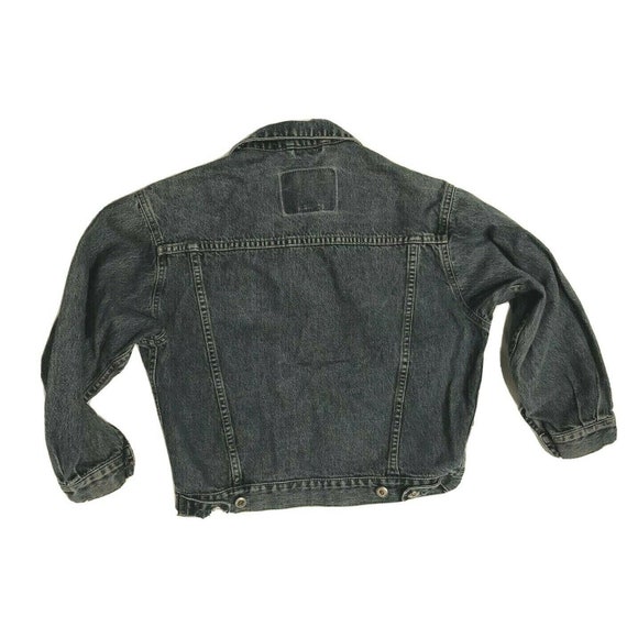 Gap Denim Jean Jacket 90s Blue Kid Children Boy 8… - image 5