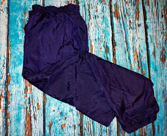 swishy track pants womens