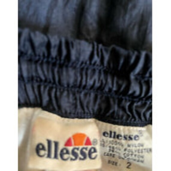 Ellesse Vtg 80s 90s Track Pant Windbreaker Jogger… - image 4