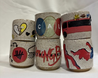 PREORDER - 5SOS Mug - 5 Seconds of Summer - Speckled Glazed Mug