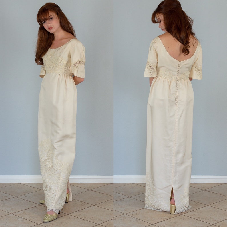 Vintage 1960's Neiman Marcus wedding dress Etsy