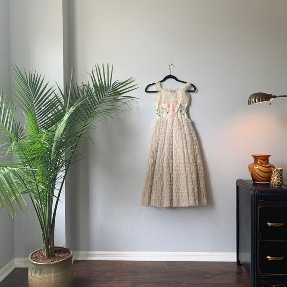 Vintage 1950s bridesmaid/prom dress
