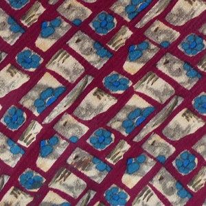 Jerry Garcia 100% Silk Tie - &quot;Snail Garden&quot; Collection Nine - Free US Shipping - RR9