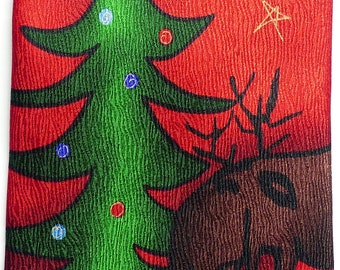 Cravate pour homme 100 % soie Jerry Garcia - Vacances de Noël - Livraison gratuite aux États-Unis - 41 €